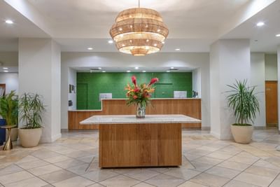 Main Lobby and Front Desk