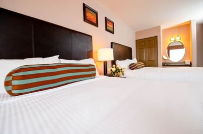 Two queen beds