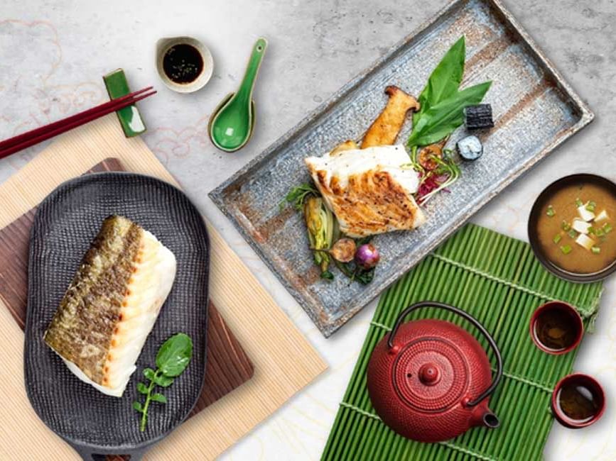 Gindara Dinner Set Promotion