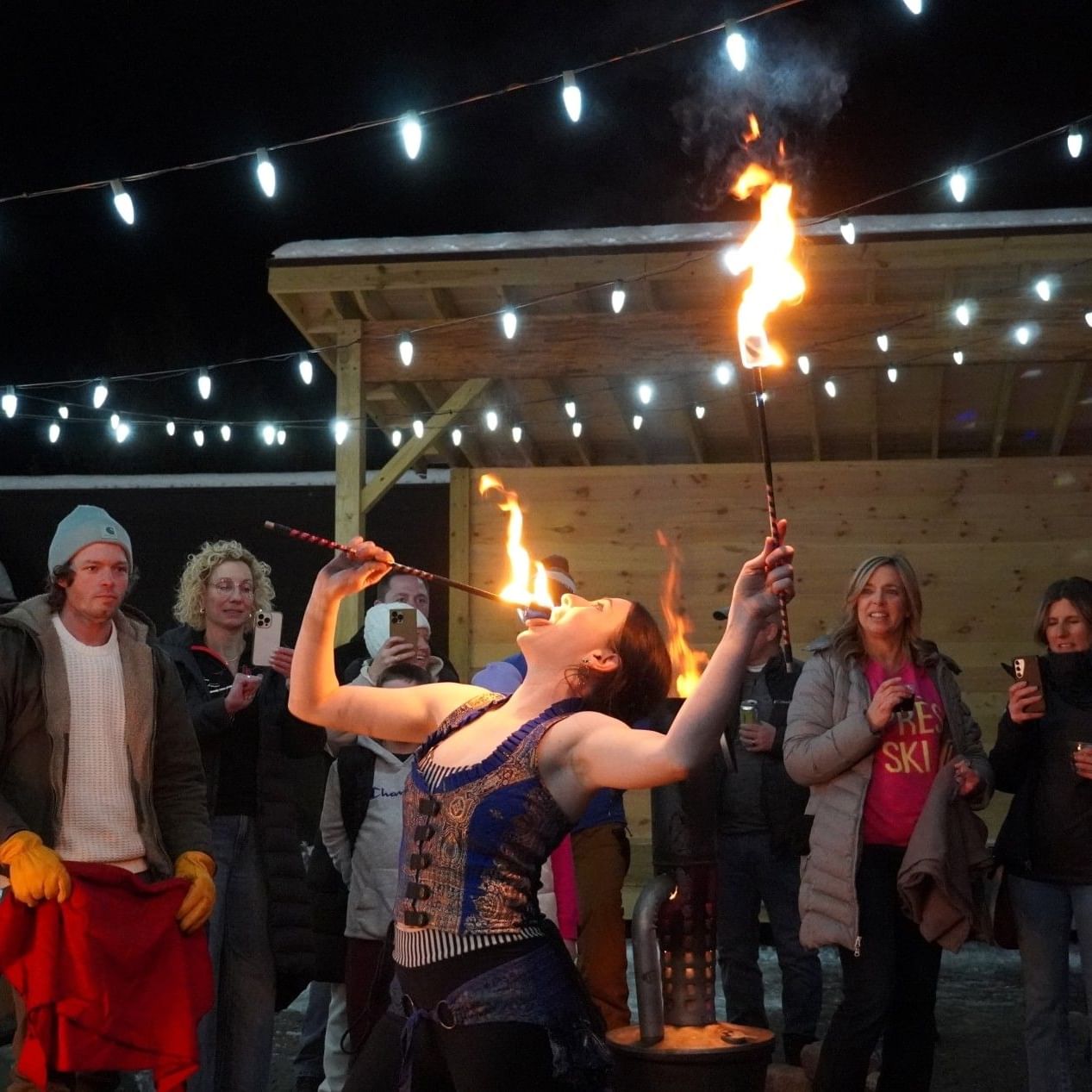 Upstate New York Ice Bar Adirondacks Lodge at Schroon Lake Resort Event