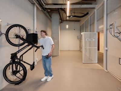 UniLodge Perth Central - bike storage 1