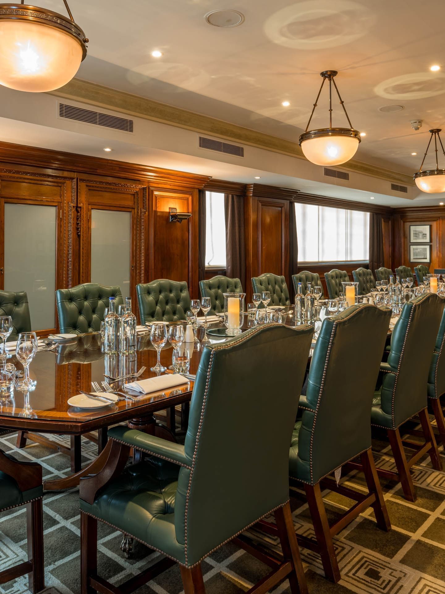 Conference set-up in Speaker's Corner at Thistle Marble Arch