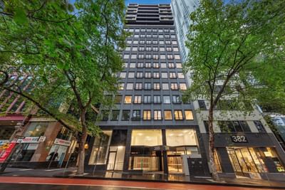 Front exterior view of Brady Hotels Hardware Lane