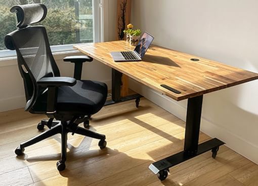 Home office chair and desk