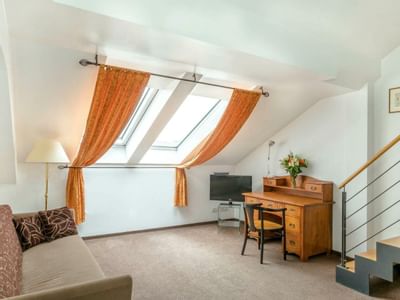 Castle View Maisonette at Hotel Leonardo, Prague 1, Czech Republ