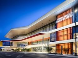 The San Antonio Convention center near Riverwalk Plaza Hotel