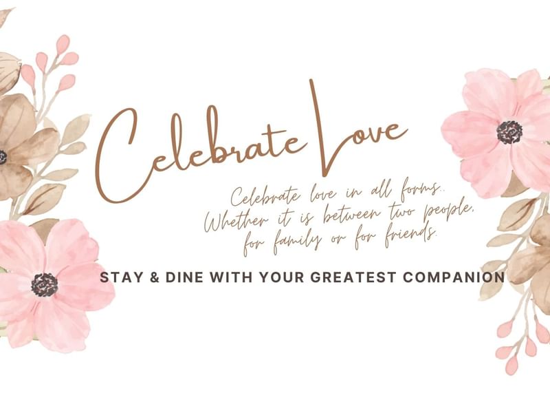 Banner of Celebrate Love used at Sunway Hotel Big Box