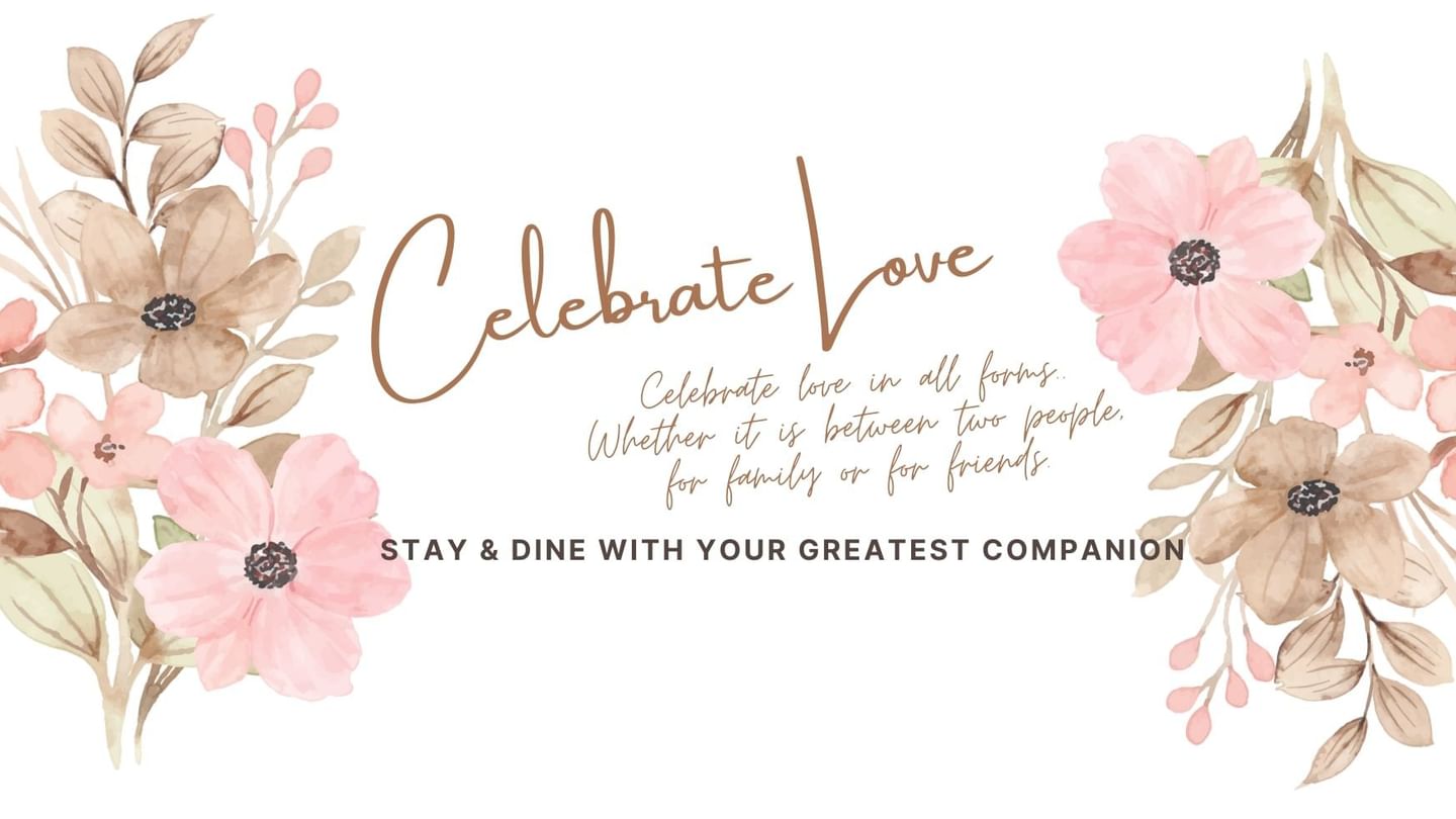 Banner of Celebrate Love used at Sunway Hotel Big Box