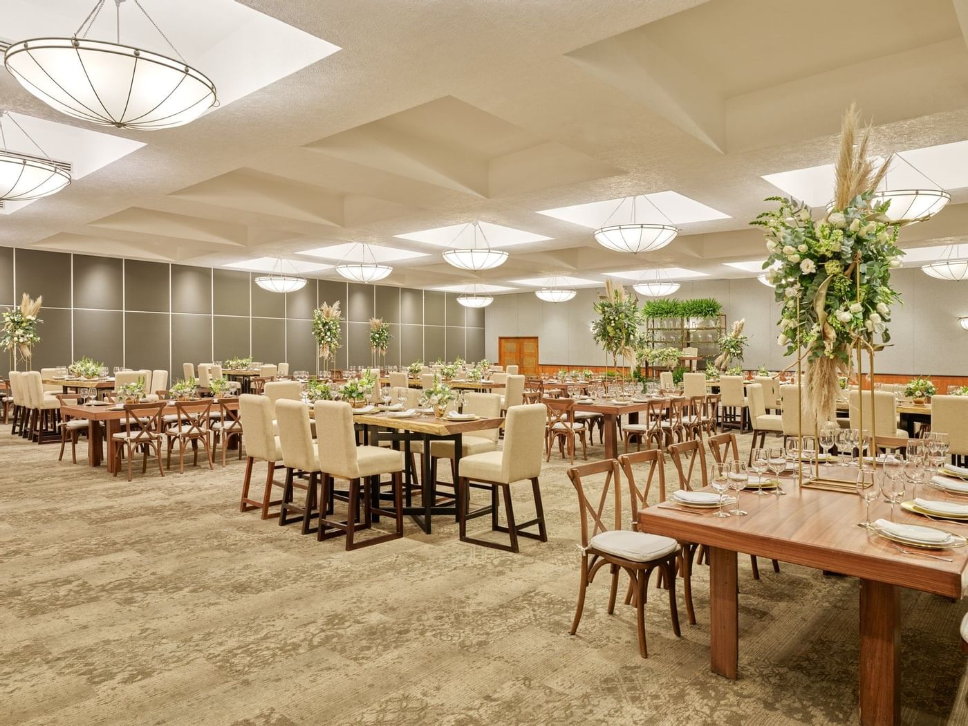 Interior of the Ciudad de México banquet at FA Hotels