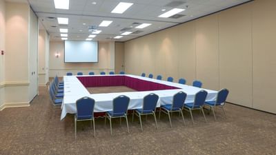 Hollow Square table in a Meeting room at Music Road Resort