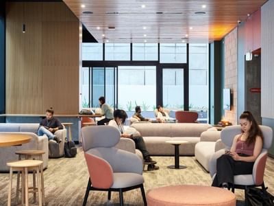 Level 6 lounges