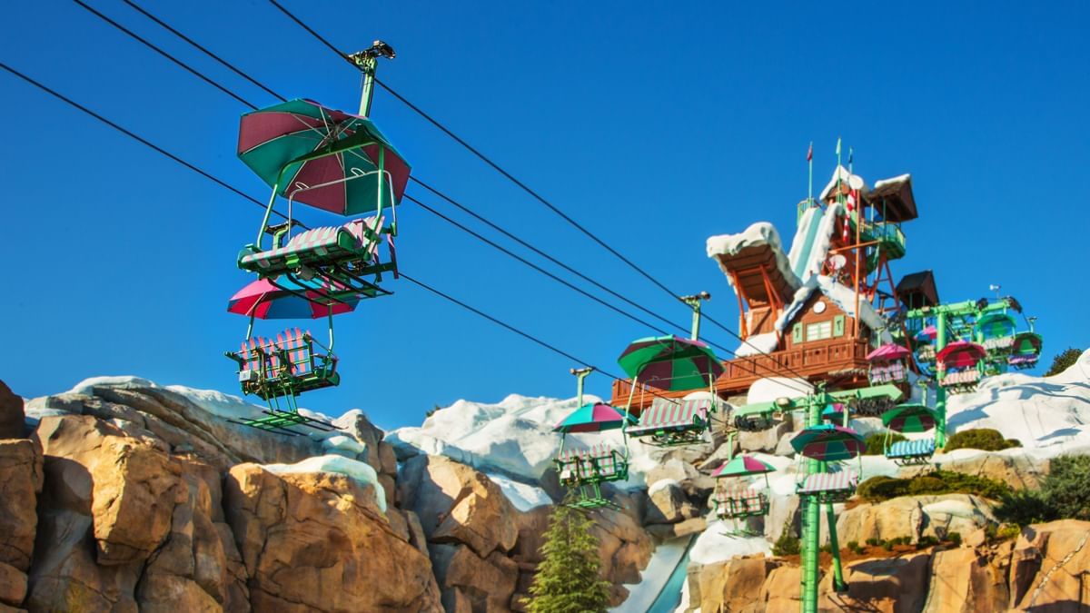 Disney's Blizzard Beach Chairlift near Lake Buena Vista Resort Village & Spa