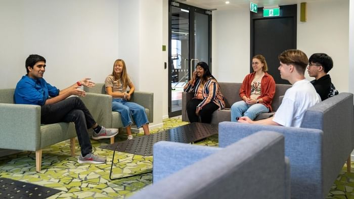 UniLodge Auckland Central Communal Lounge