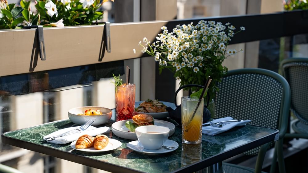 brunch en terrasse