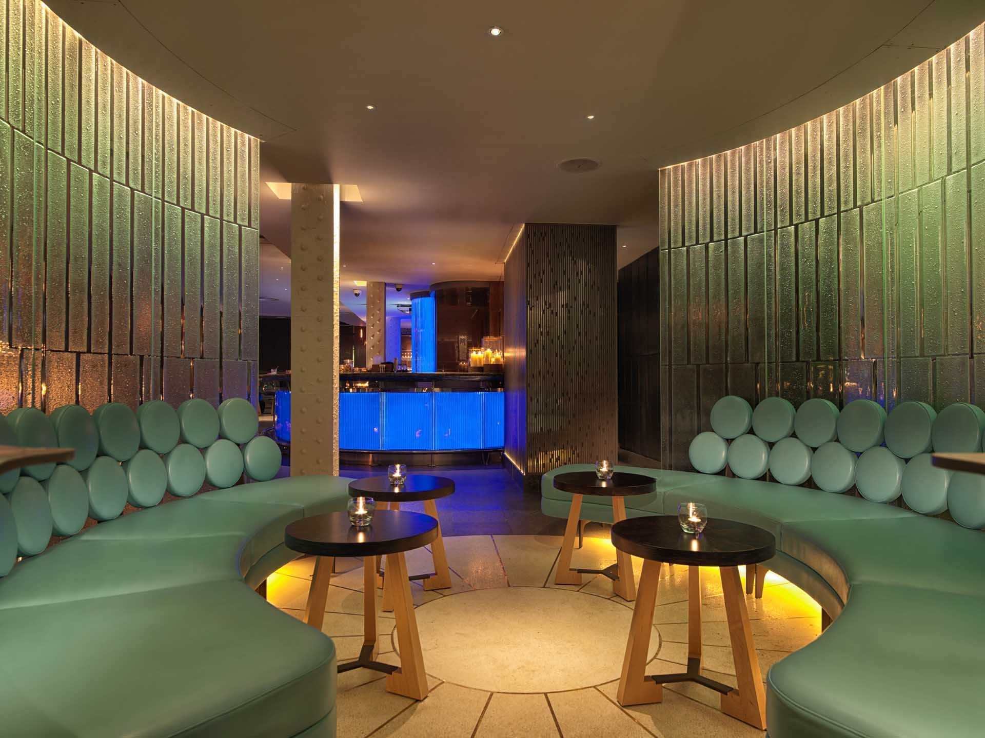 Interior of The May Fair Bar at The May Fair Hotel London