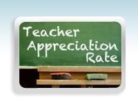 Teacher Appreciation Rate banner at Galleria Palms Hotel