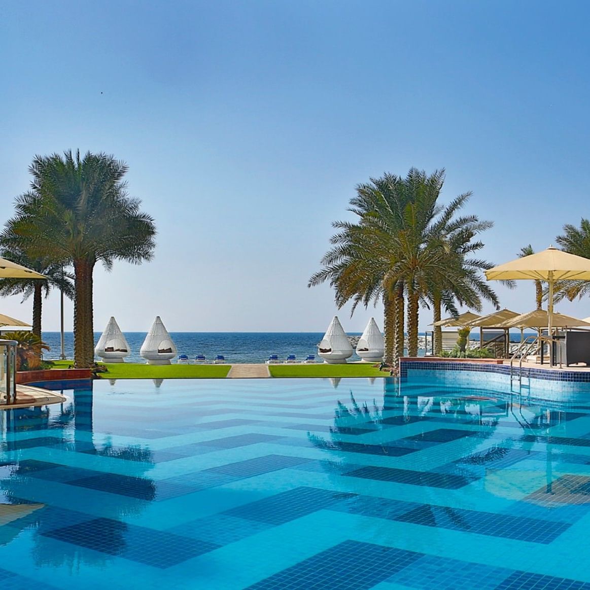 Swimming Pool at The Ajman Palace