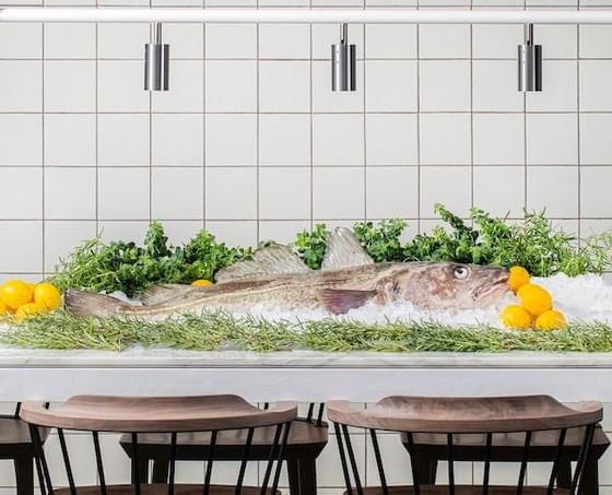 Fresh Fish At The Kitchens