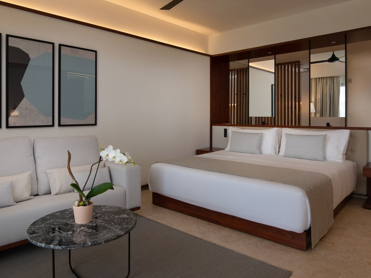 Premium pool view room at Live Aqua Beach Resort Punta Cana