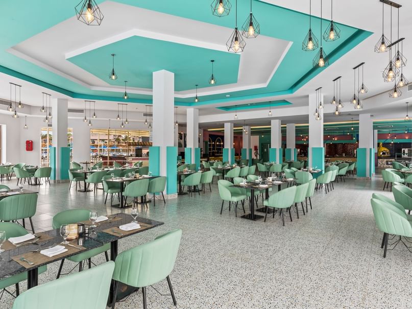 Aldredo Restaurant at Pickalbatros Water Valley Resort in Neverland Hurghada