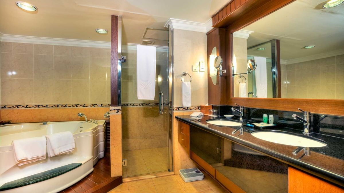 Deluxe Twin with disable-friendly facilities 