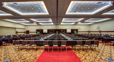 Interior of a Meeting room at the Alexis Park Resort 