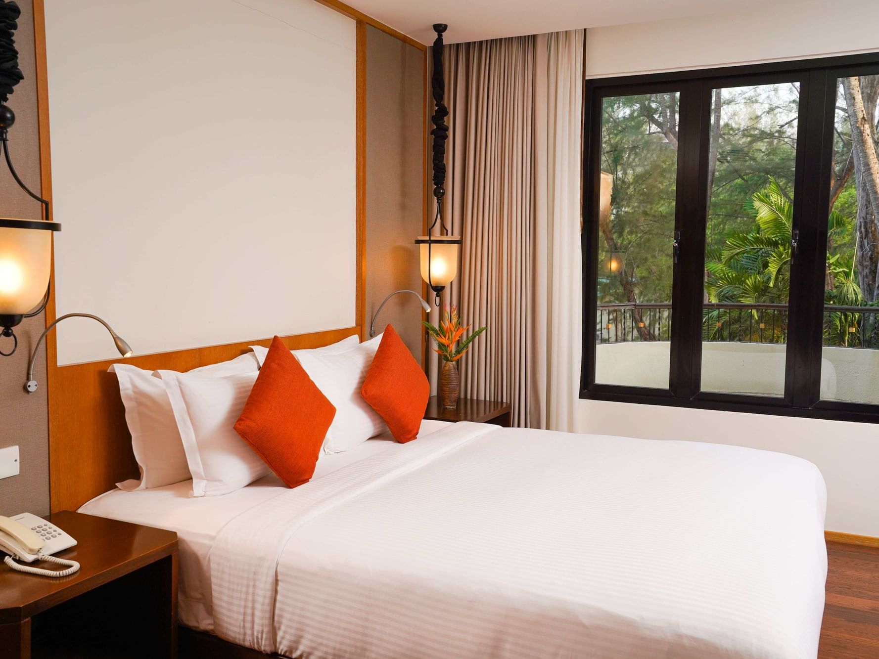 King Bed in Cahaya Suite at Tanjung Rhu Resort Langkawi