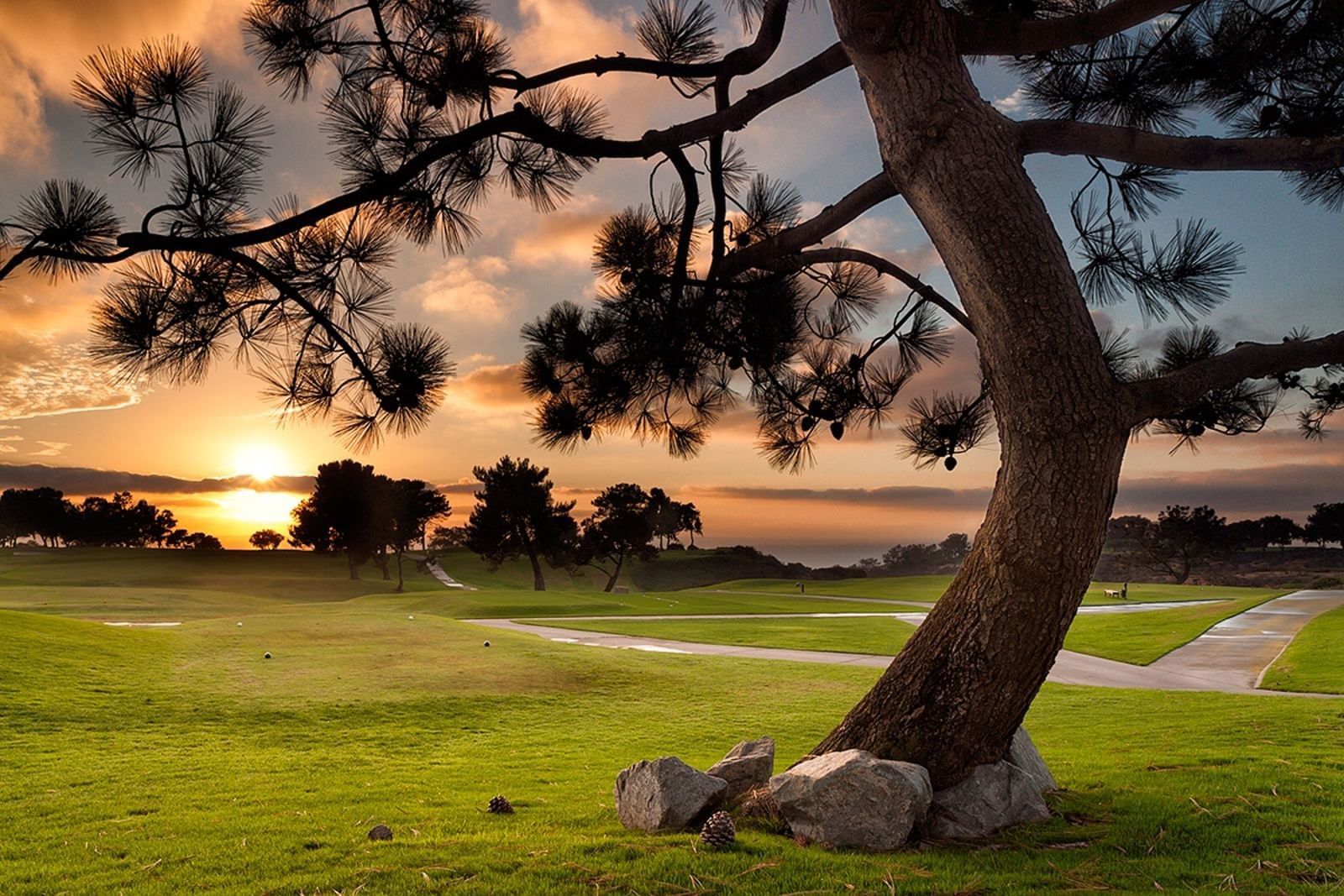 Sunrise in La Jolla