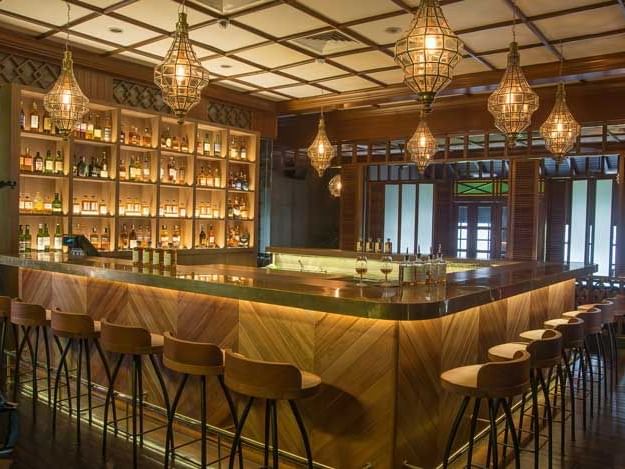 A view of RP and Whisky Bar at The Saujana Hotel Kuala Lumpur 