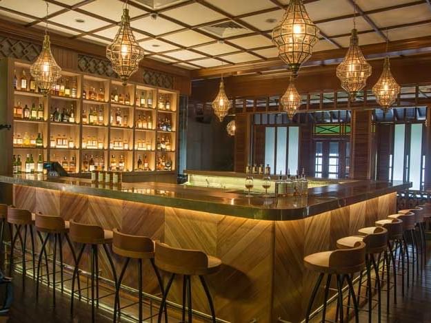 A view of RP and Whisky Bar at The Saujana Hotel Kuala Lumpur