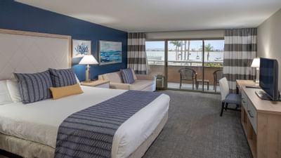 Second Floor Executive King Twin bedroom at Bay Club Hotel