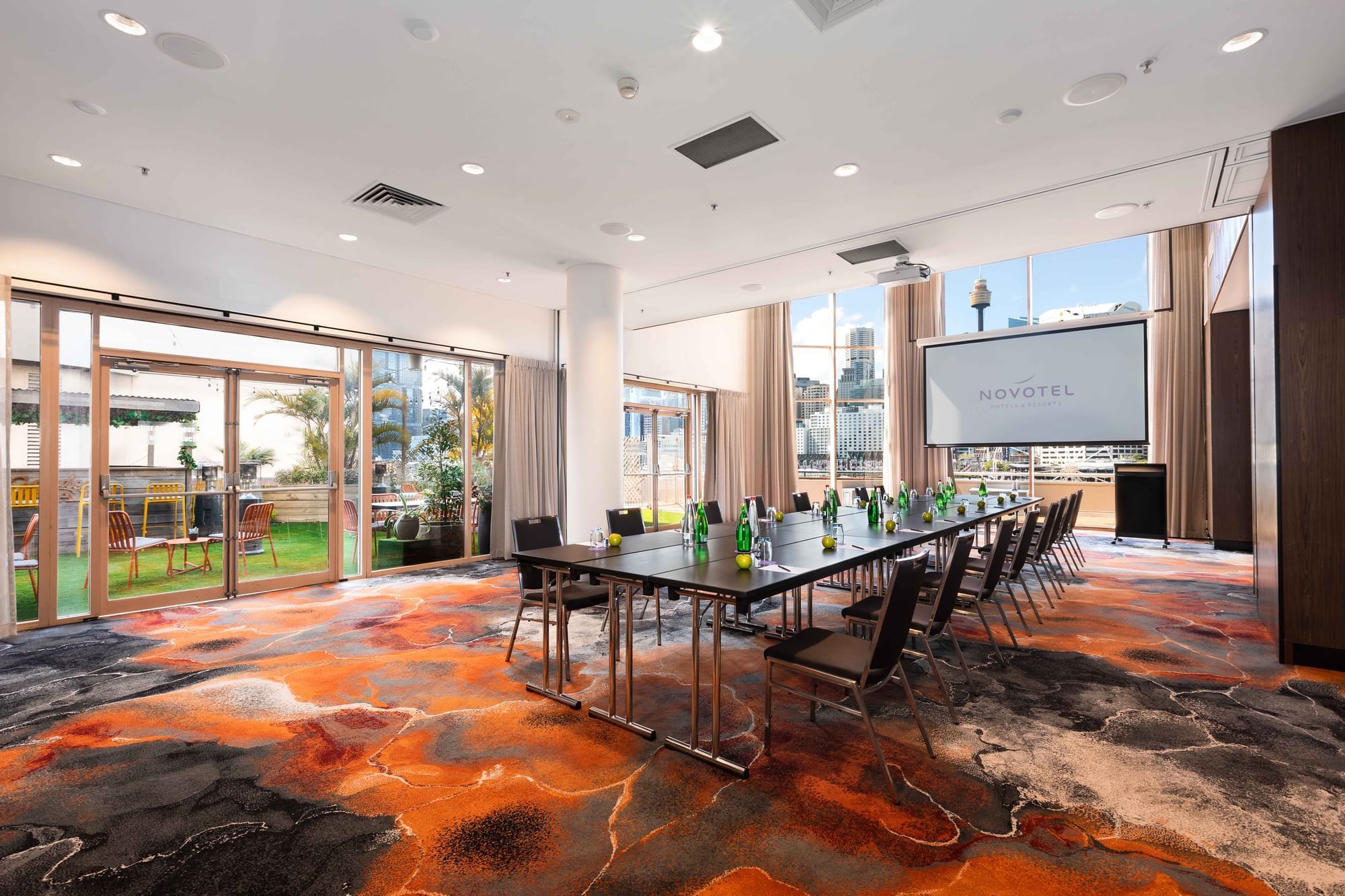 Novotel Sydney Darling Harbour The Hunter Rooms Boardroom