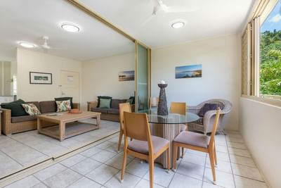 Two Bedroom Superior Apartment lounge at Silkari Reflections
