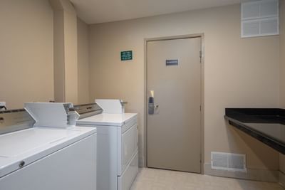 Washer & Dryer in Hotel