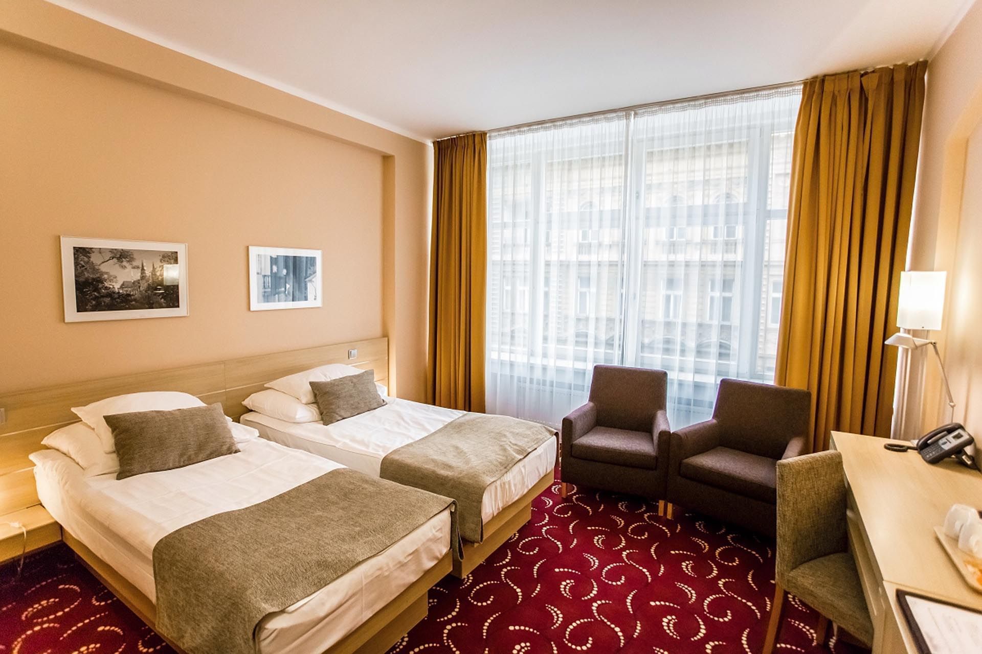 Standard Double/Twin Room Prague 1 Hotel Amarilis