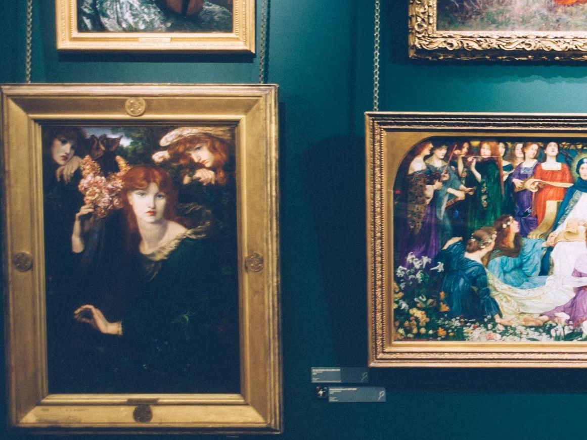 Paintings of Mesuem of fine arts in Boston