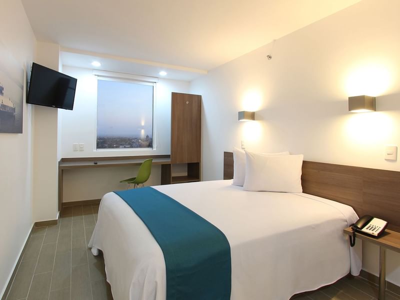 Interior de la habitación Superior Queen en One Hotels