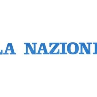 La Nazione name logo at Grand Hotel Minerva
