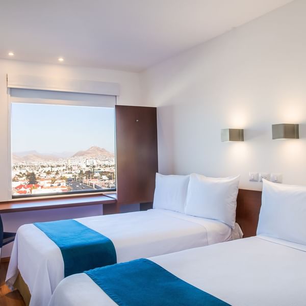 Superior Twin Room with Open Windows at One Hotels
