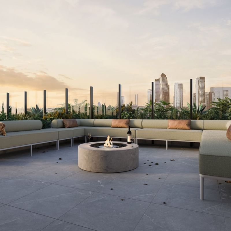 The Archive Rooftop Terrace - Render