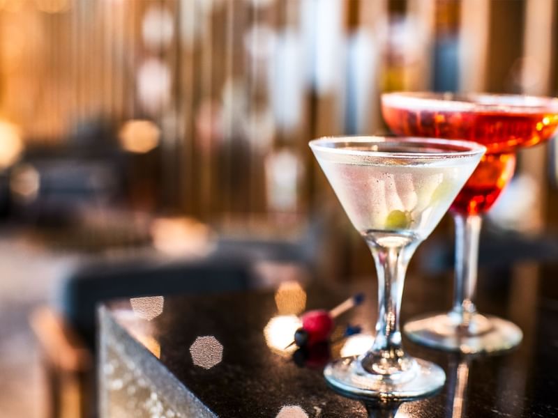 Cocktails, Stelaris Cocktail Lounge, Fiesta Americana Travelty