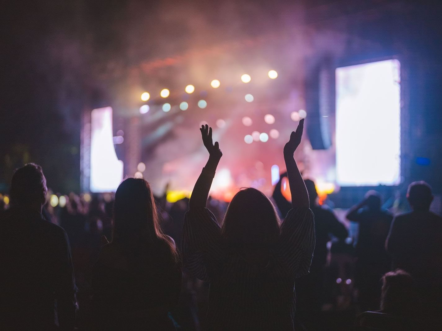 People gathered at CIAF musical concert near Pullman Cairns