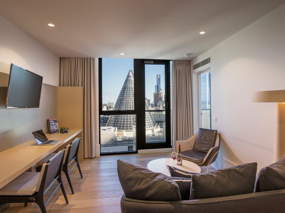 Interior of 2-Bedroom Apartment at Brady- Central Melbourne