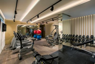 Gym at Grayton Hotel Dubai