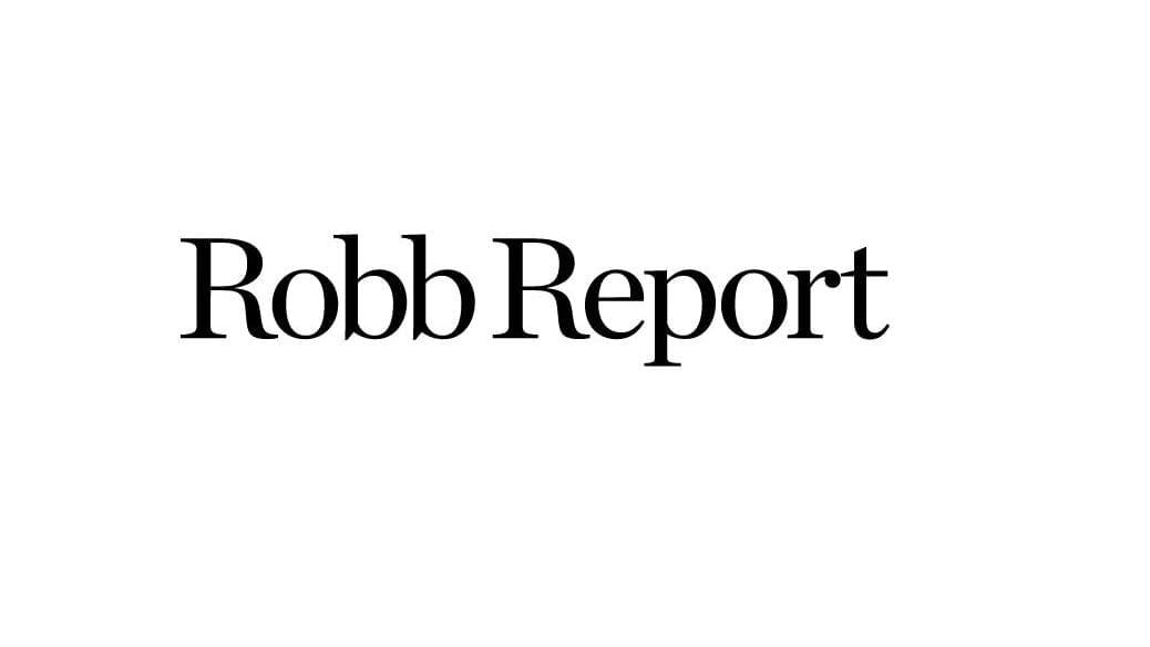 The Logo of Robb Report used at The Londoner Hotel