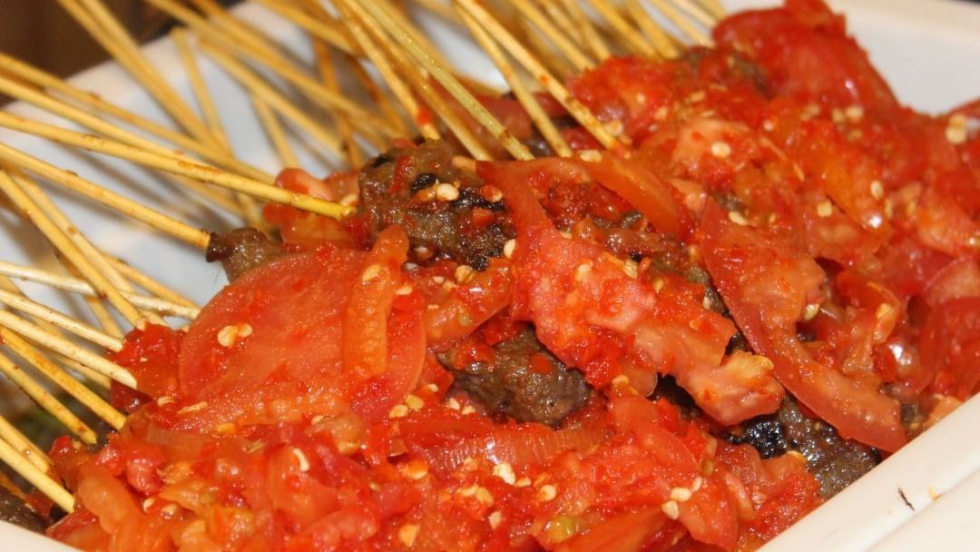 Close-up of a dish served in the Santapan Nusantara Putra buffet at Sunway Putra Hotel