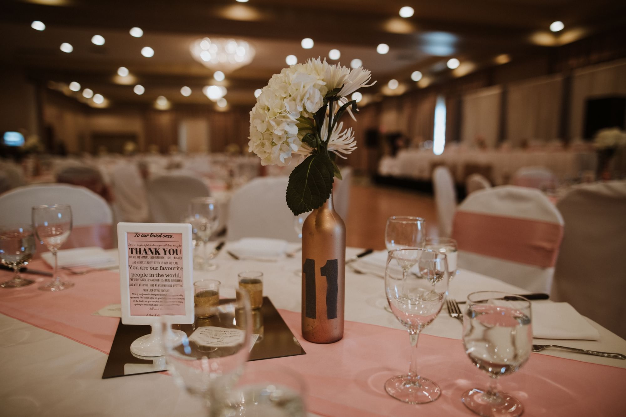 Wedding - Table Set Up