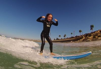 Surfing at Carlsbad Beach | Carlsbad by the Sea Hotel