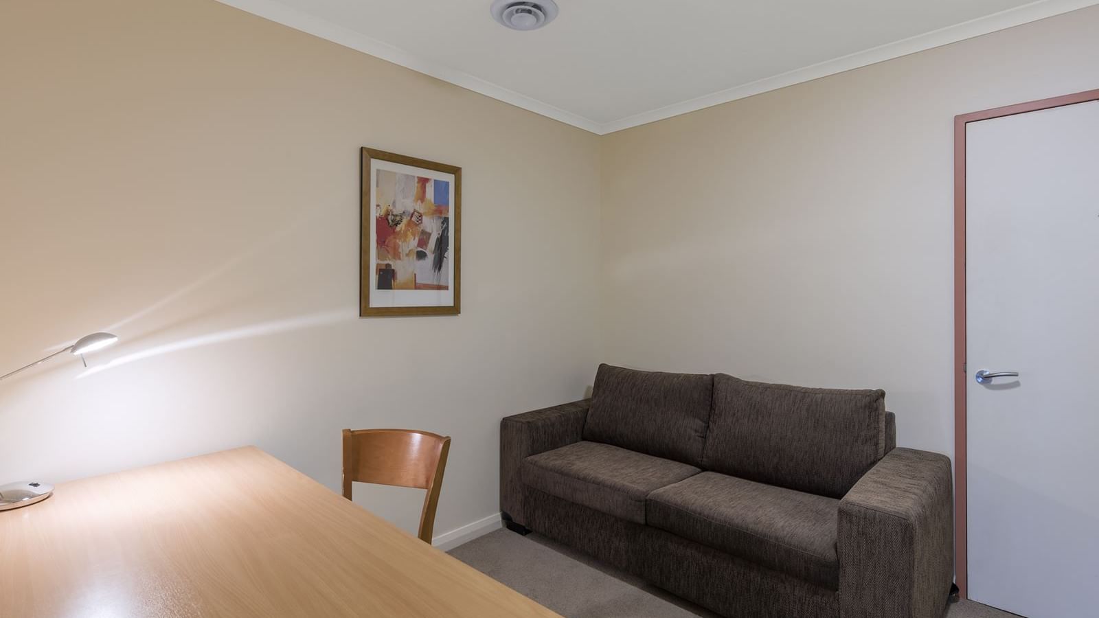 Living area in 1 Bedroom with Office at Nesuto Canberra