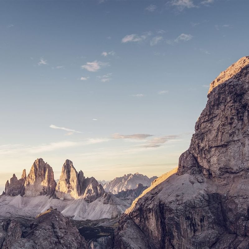 On the top of the Three Peaks
